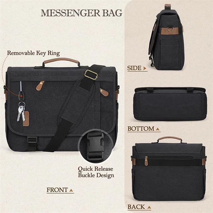 Retro Men's Messenger Bag factory